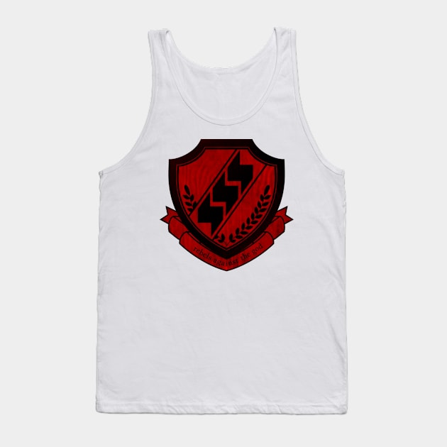 Angel Beats: SSS (Shinda Sekai Sensen) Logo Tank Top by Rebellion10